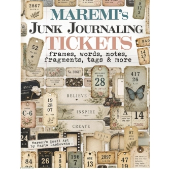 Junk journal ticets,frame - bileciki, ramki - Maremi Small Arts