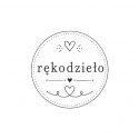 Rękodzieło – okrągły stempel do oznaczania prac handmade