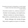 Motywacyjne napisy dla kobiet – Przestań wierzyć w kłamstwa – stemple do scrapbookingu