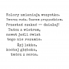 Motywacyjne napisy dla kobiet 2 – Kolory zmieniają wszystko – stemple do scrapbookingu