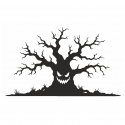Straszne drzewo Halloween