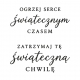 Zestaw stempli świątecznych – Świąteczny czas – 2 szt.