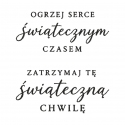 Zestaw stempli świątecznych – Świąteczny czas – 2 szt.