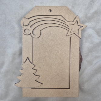 Tag warstwowy HDF – Ramka zimowa