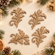 Szron na szybie I – zimowe ornamenty HDF do scrapbookingu