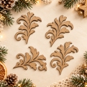 Szron na szybie I – zimowe ornamenty HDF do scrapbookingu