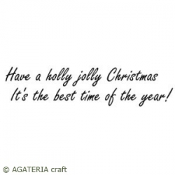 Have a holly jolly Christmas...