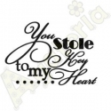 You stole key to my heart...